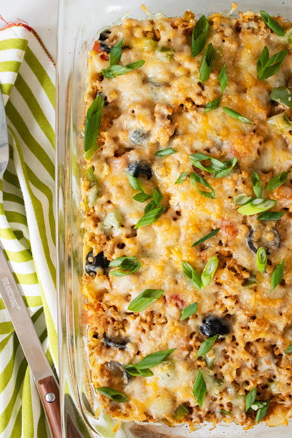 keto tex mex casserole