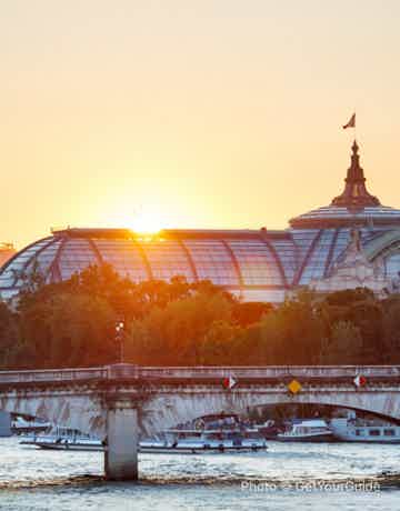 View the Notre-Dame cathedral and the Eiffel Tower