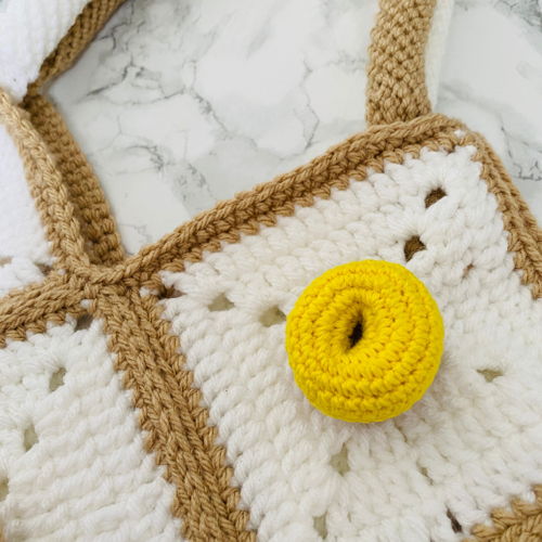Crochet Donut Handbag