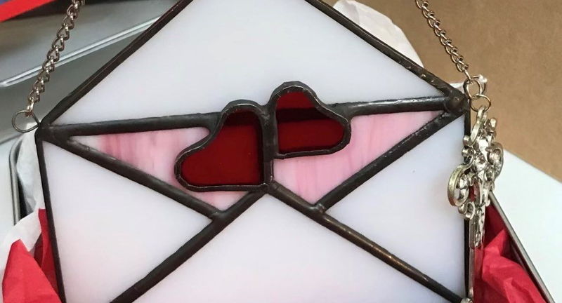 Stained Glass Valentines
