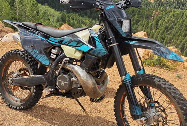 2017 KTM 300XC motorcycle for rent near Colorado Springs, CO