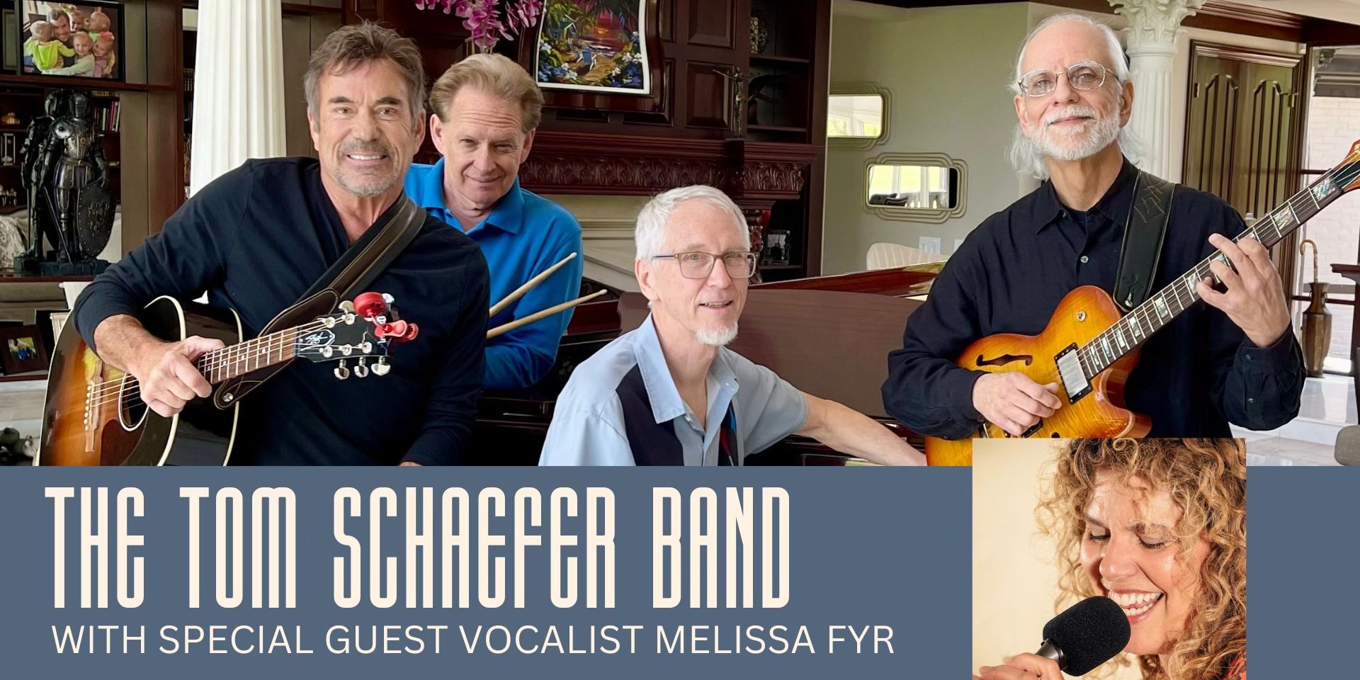 The Tom Schaefer Band with special guest vocalist Melissa Fyr promotional image