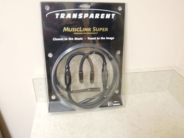 Transparent Audio Super MM1  RCA Interconnects