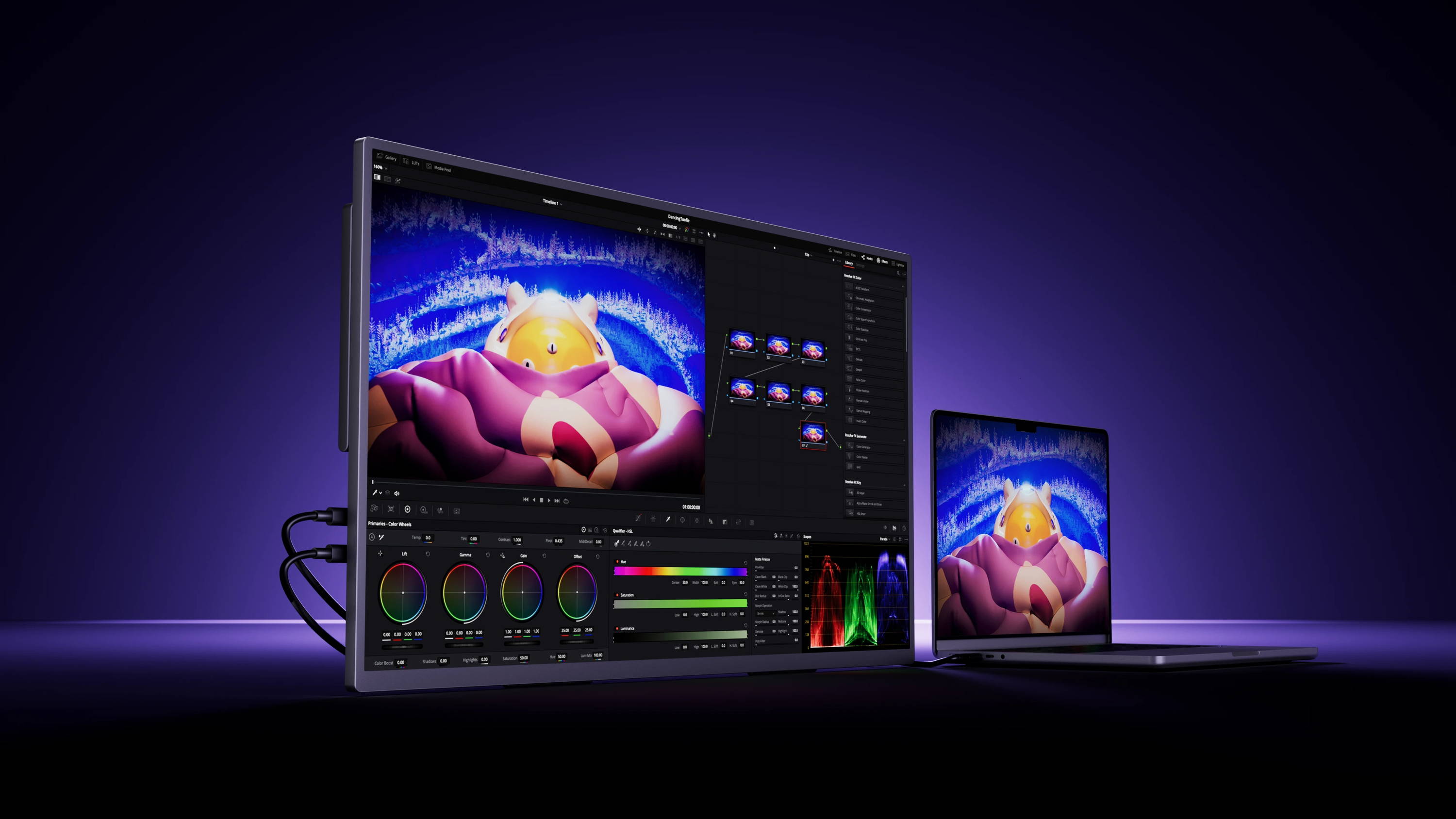 UColor 19 Apex - 19 Inch 4K UHD Monitor QLED 144Hz Computer Display with HDR