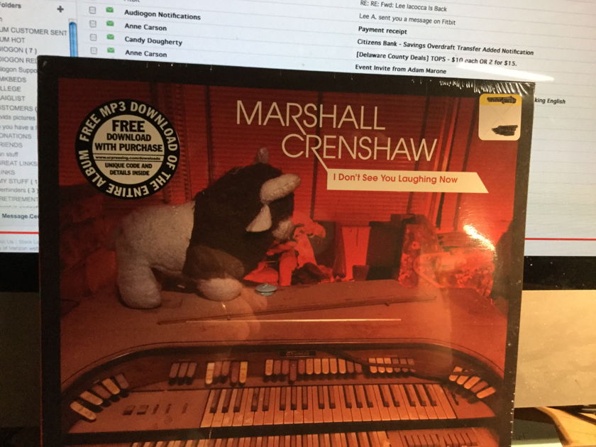 Marshall Crenshaw - I Don't See You Laughing Now SEALED 10 inch