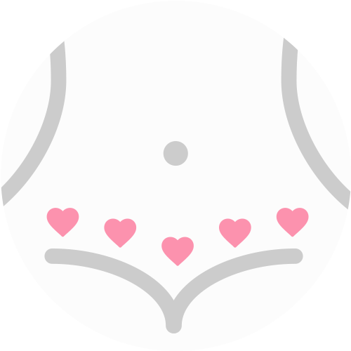 fetale Herzlage im Frühstadium (vor 20 Wochen))