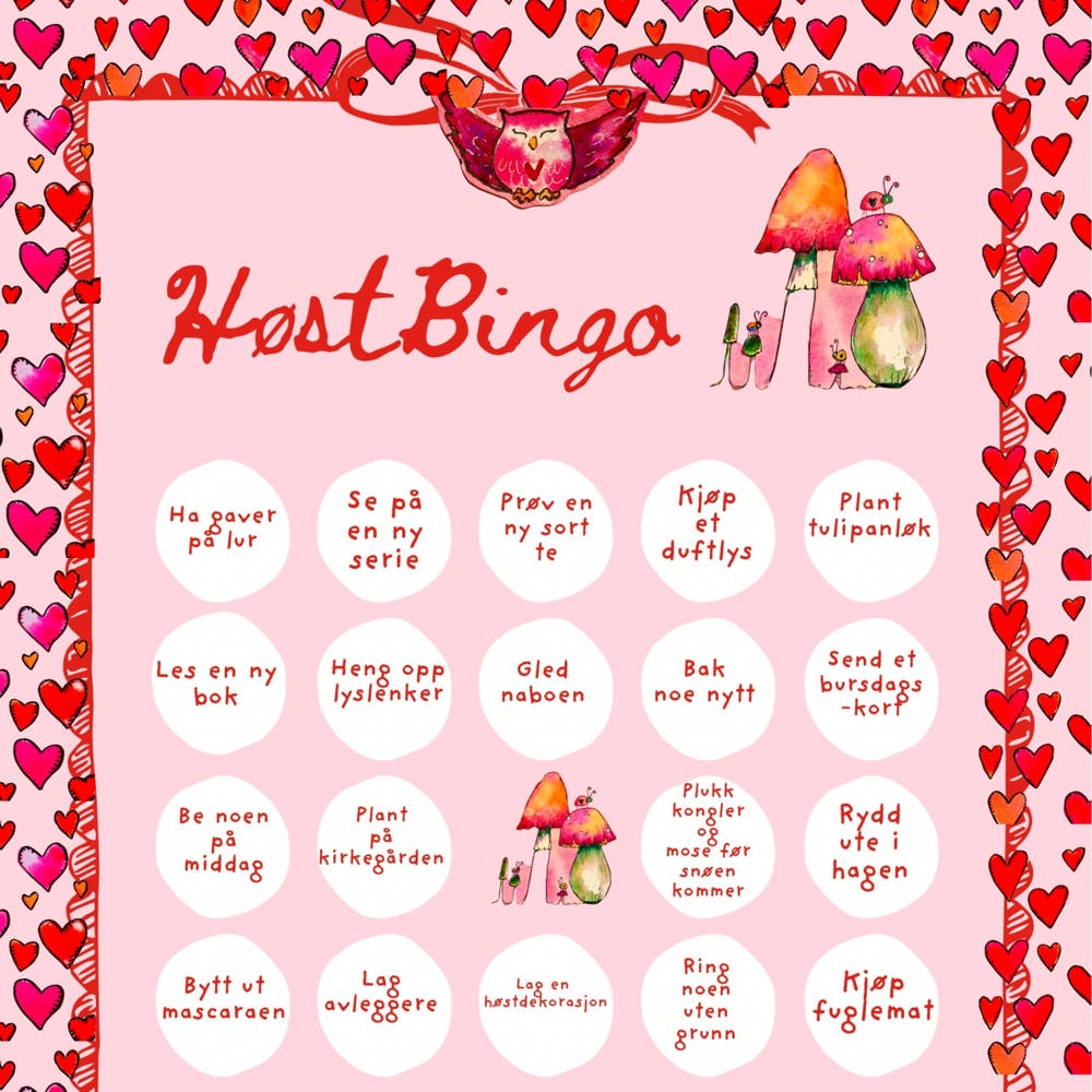 Høstbingo