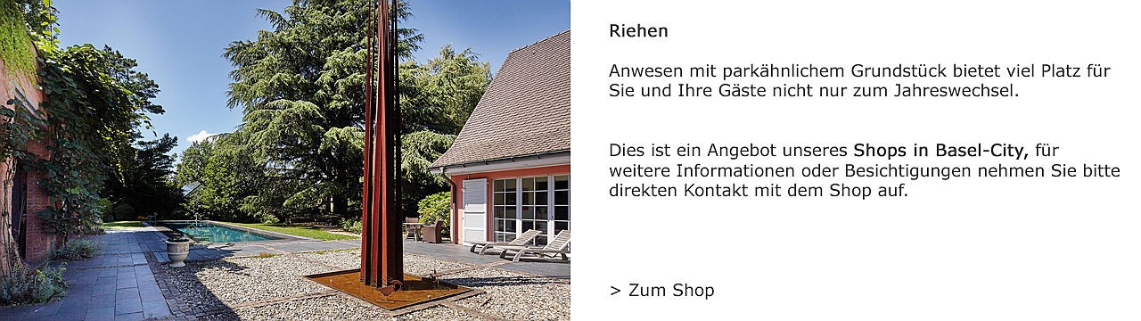  Zug
- Anwesen in Riehen zum Verkauf über Engel & Völkers Basel-City