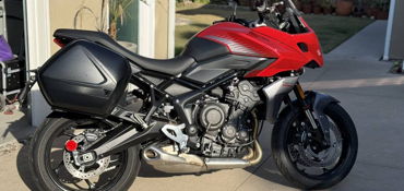2024 TRIUMPH TIGER SPORT 660 motorcycle for rent near San Diego, CA