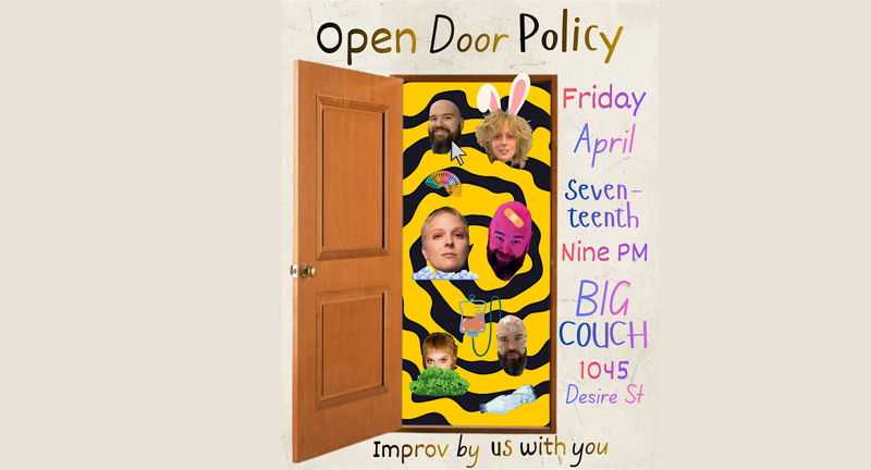 Open Door Policy: Improv Comedy by Us with You