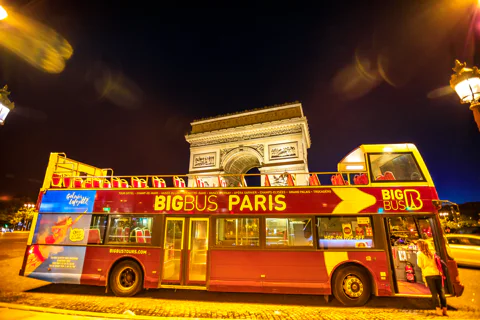 City of Lights: Night Open-Top Bus Tour