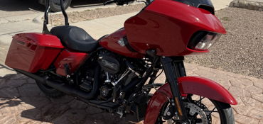 2022 HARLEY-DAVIDSON ROAD GLIDE SPECIAL motorcycle for rent near Horizon City, TX