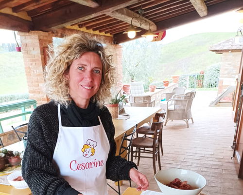 Cooking classes Certaldo: Let's make colorful noodles together
