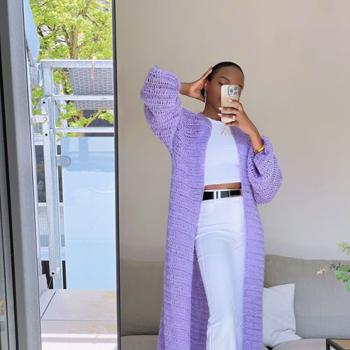Gehaakte Duster Cardigan/Kimono/Coverup-tutorial
