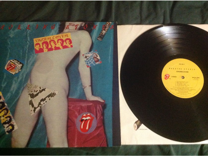 Rolling Stones - Undercover LP NM Promo Stamp Back Cover