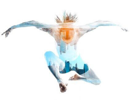 Анимированная двойная экспозиция - Фотошоп экшен