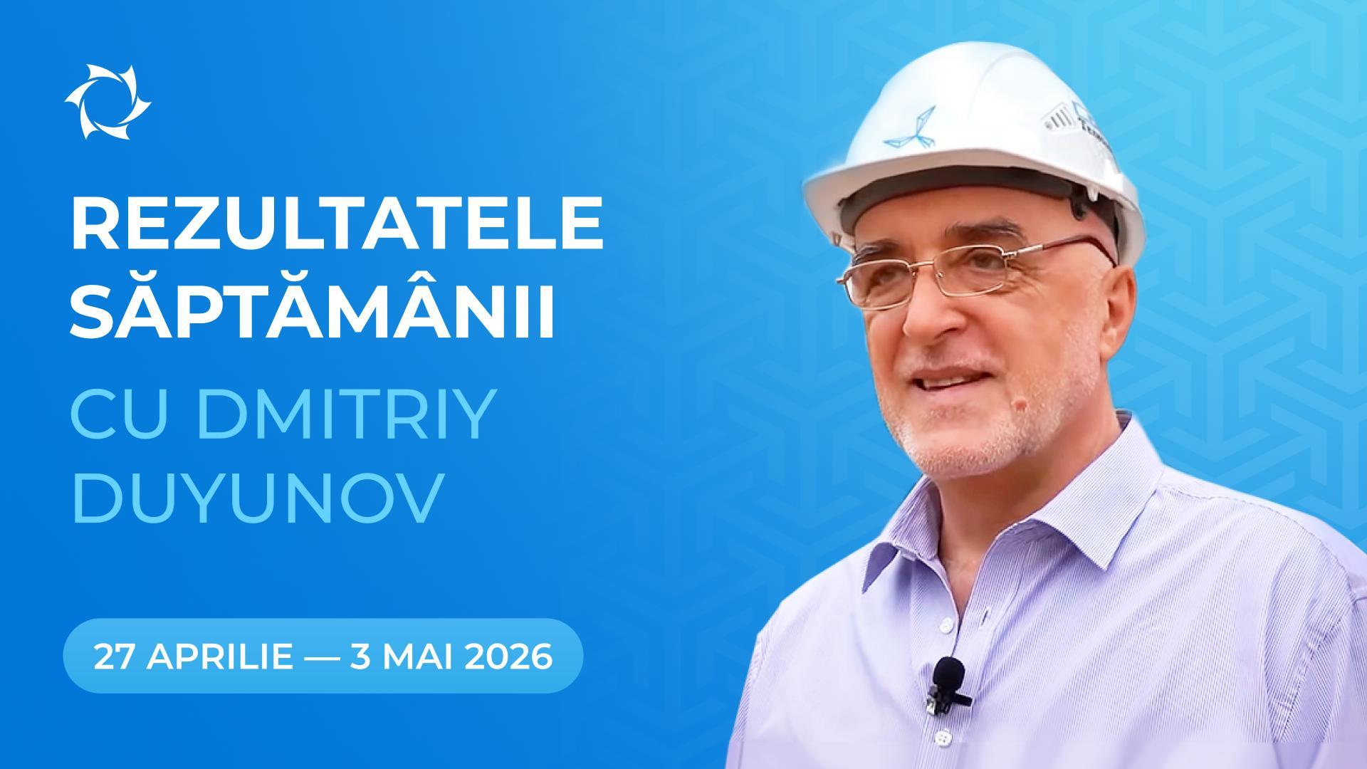 Sinteza săptămânii în proiectul „Motoarele lui Duyunov”