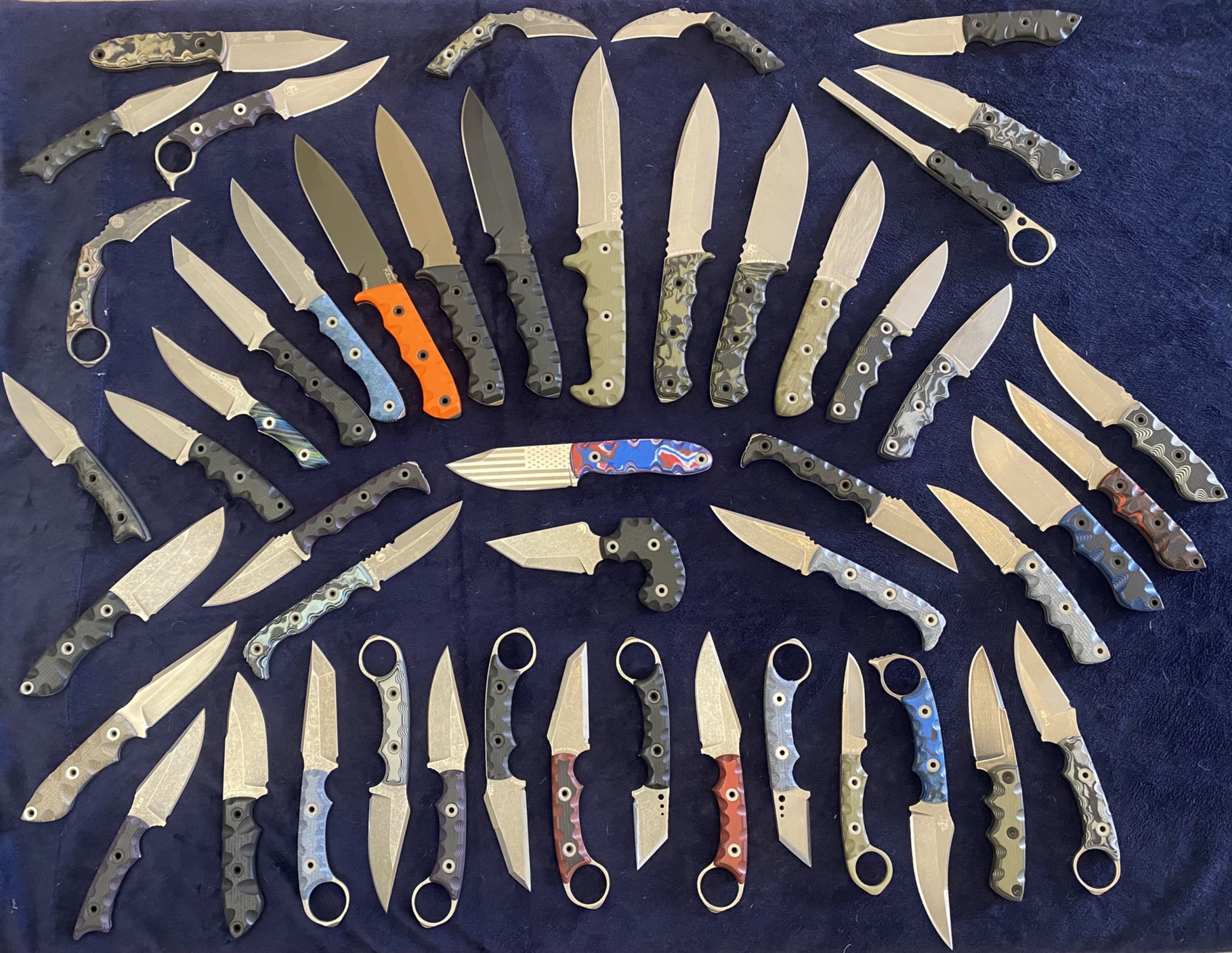 As an avid enthusiast, there are hundreds of knives in my collection, but most of my very best fixed blades have one thing in common – they’re made by Tim Kell. – by Nick
