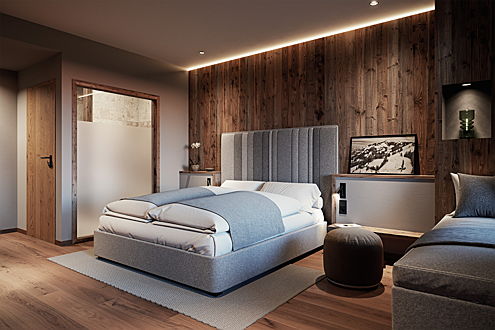 Kitzbühel
- Beispielbild Schlafzimmer Suite
