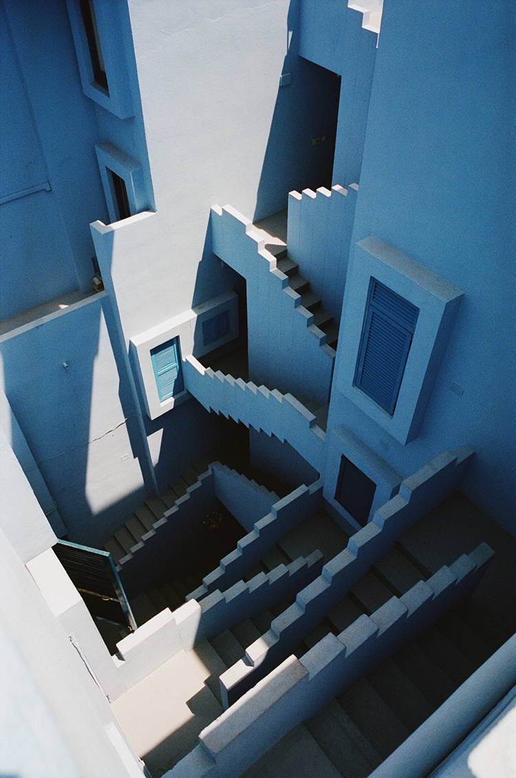 La Muralla Roja by Ricardo Bofill | Photographed by Hannah Davis for Wolf & Moon Jewellery