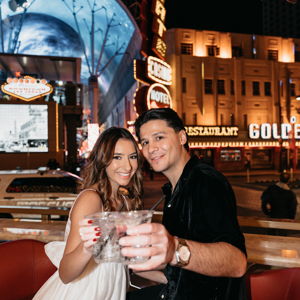Honeymoon Cheers! Treat us to a round of cocktails