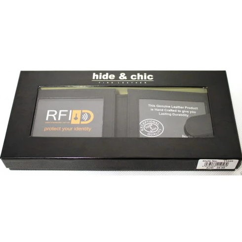 RFID Security Lined Leather Wallet Style 11025 - Image 9