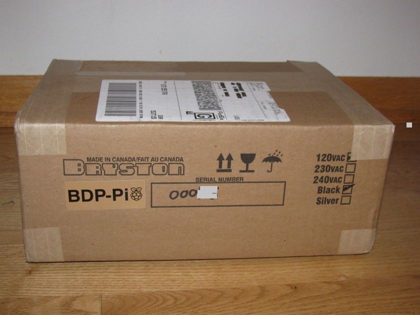 Bryston BDP-Pi Digital Player Black ~ NEW FACTORY SEALED