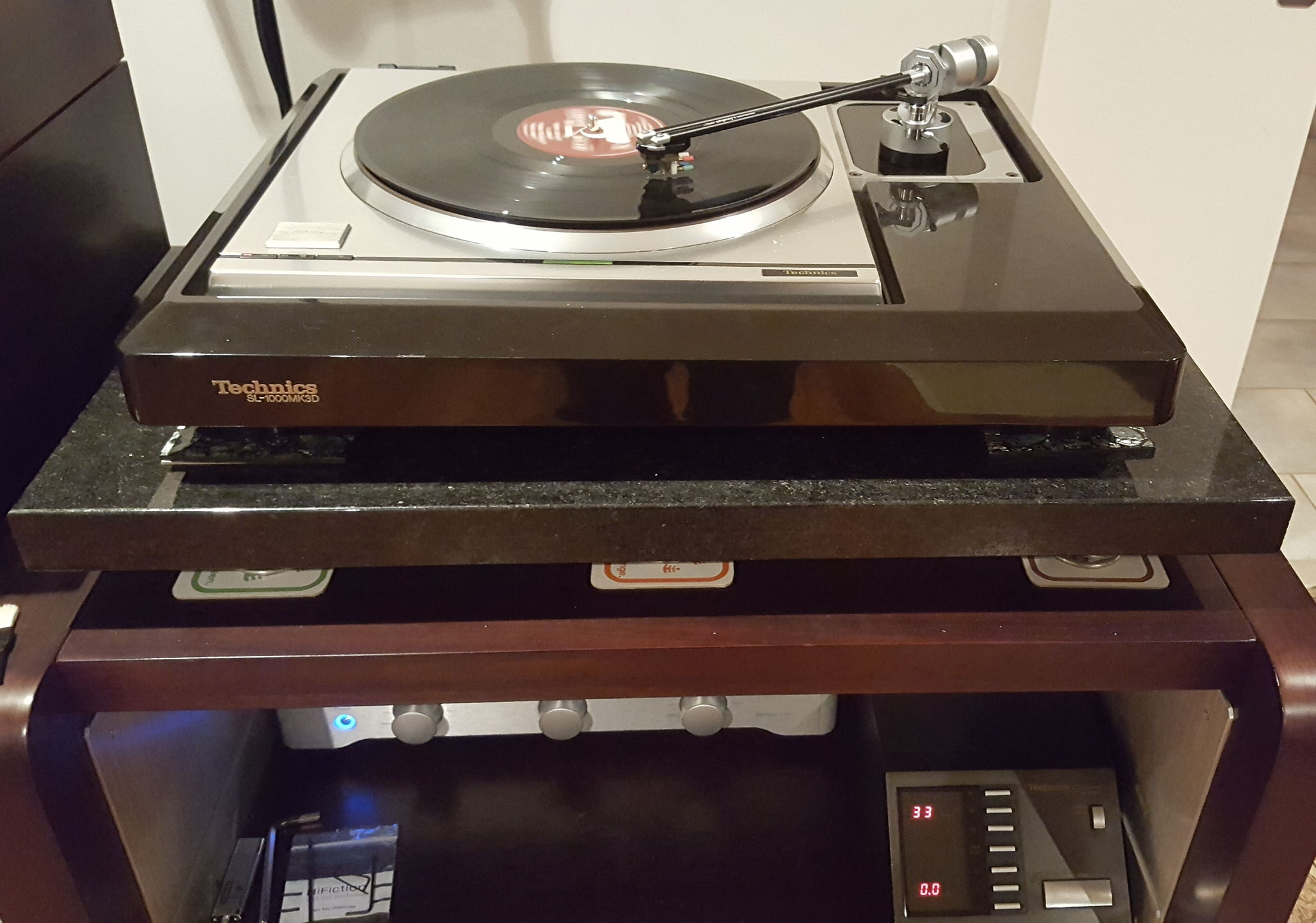 TECHNICS SL-1000MK3D SP10-MK3 SH-10B5 Plinth with Thales Simplicity II