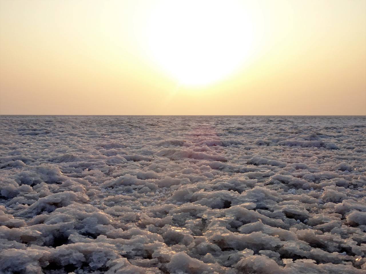 white desert in India