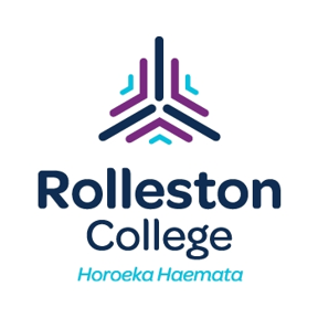 Rolleston College logo