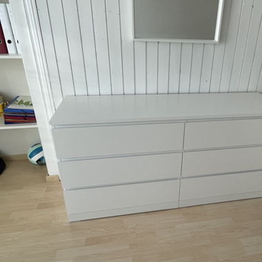 Kommode neuwertig, weiss