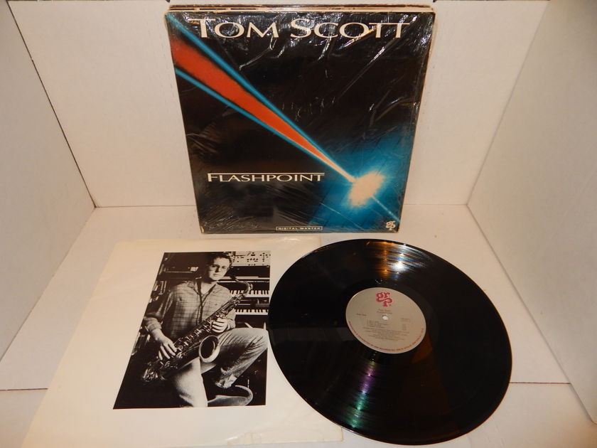 TOM SCOTT Flashpoint - Eric Gale GRP Digital Master  Shrink Excellent Condition LP