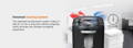 Patented Cooling System The patented cooling-down system makes it able to run for a long time without stopping, which provides the ultimate shredding experience