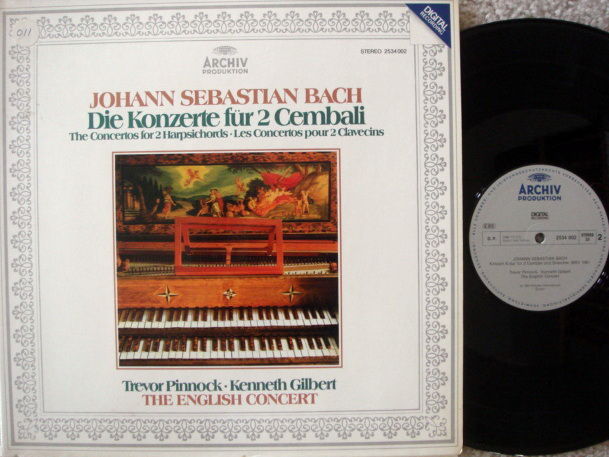 Archiv Digital / PINNOCK, - Bach Concertos for 2 Harpsi...
