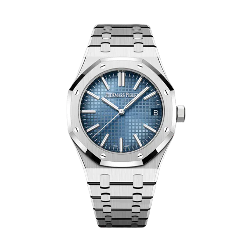 Audemars Piguet Royal Oak Blue Dial White Gold