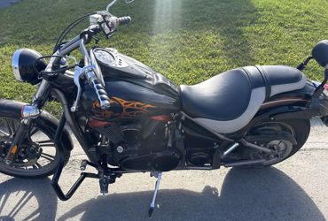 2009 KAWASAKI VN900C9F VULCAN 900 CUSTOM motorcycle for rent near Anchorage, AK