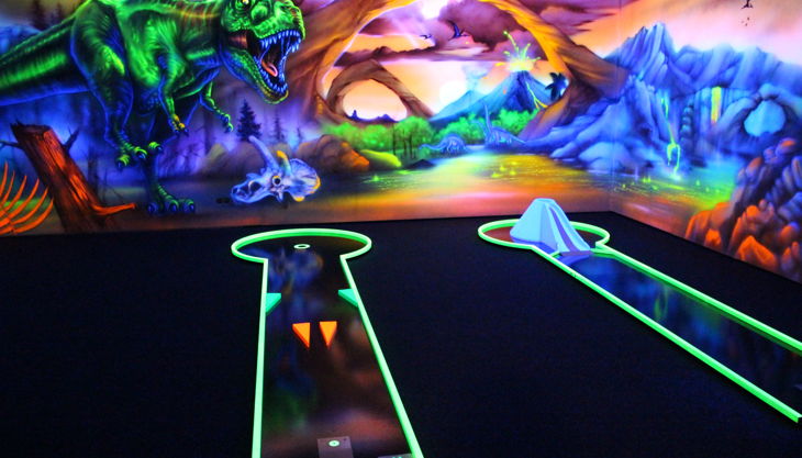 d minigolf dinosaurier