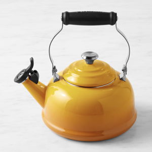 Le Creuset Classic Whistling Tea Kettle in Nectar