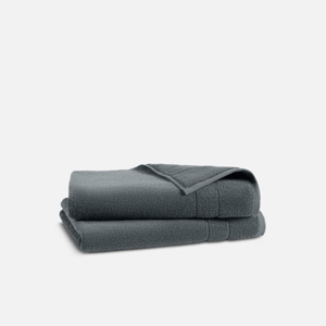 Super-Plush Turkish Cotton Hand Towels - Slate