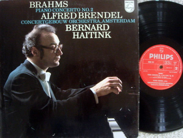 Philips UK / BRENDEL-HAITINK, - Brahms Piano Concerto N...
