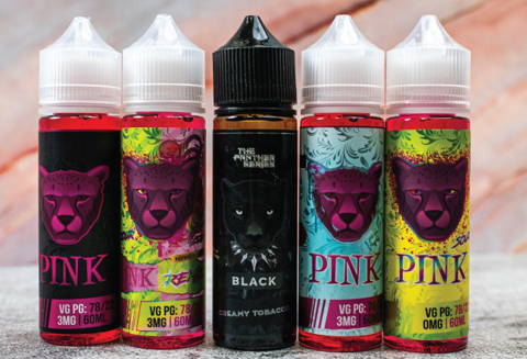 Dr Vapes glow in the dark label project