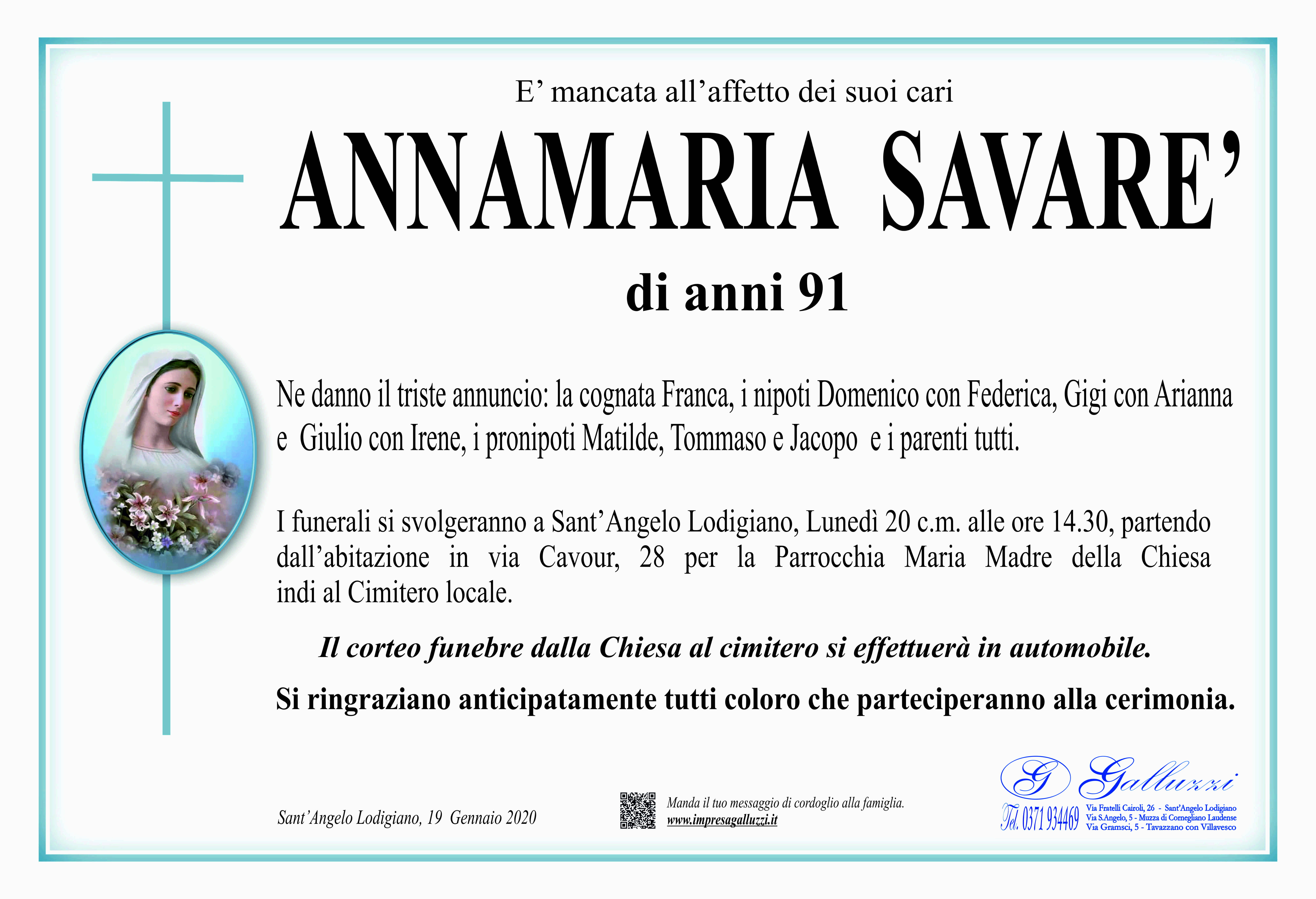 Annamaria Savaré