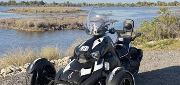 2024 CAN-AM RYKER SPORT 900 ACE motorcycle for rent near Crawfordville, FL