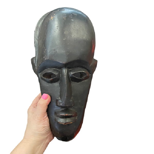 African Handcrafted Wood Mask