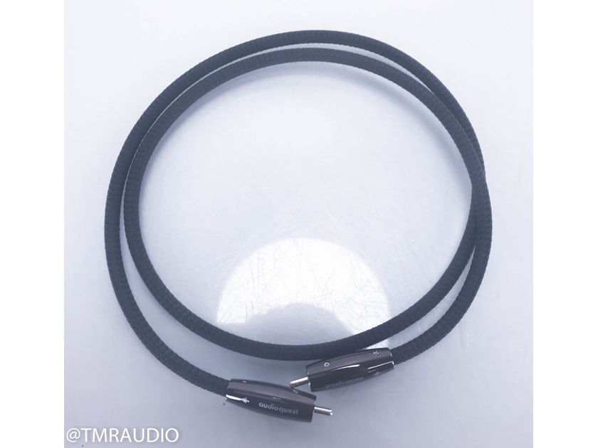 Audioquest Carbon RCA Digital Coaxial Cable Single 1m Interconnect (13744)