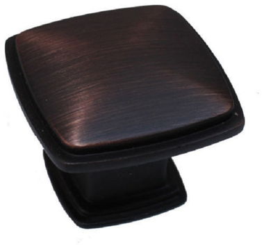 SQUARE KNOB- OIL BRONZED SQUARE KNOB- OIL BRONZED