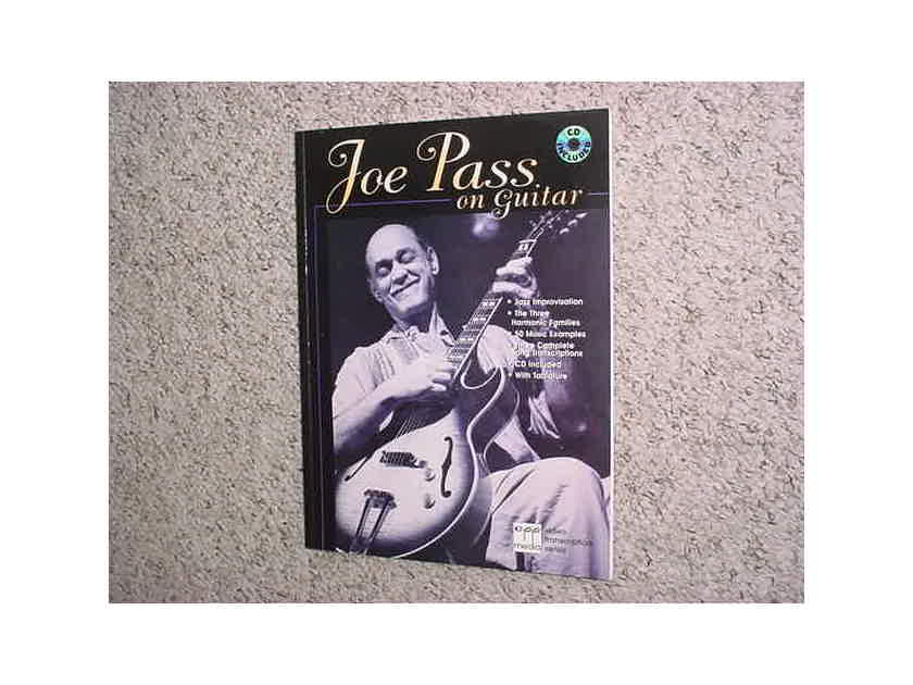 Joe Pass on guitar  - jazz transcription song book with instructional cd