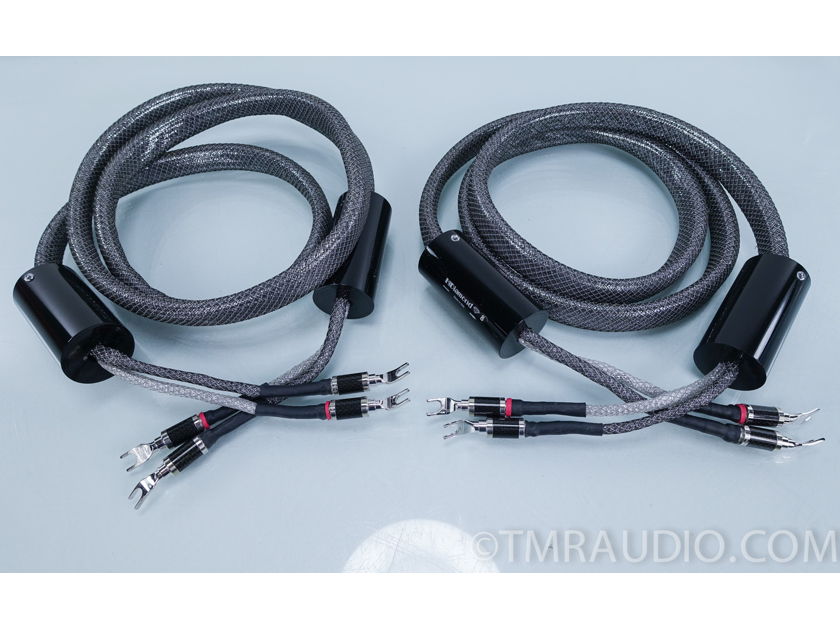 HiDiamond D8 Speaker Cables  with Furutech CF-201 Spades; 2 Meter Pair