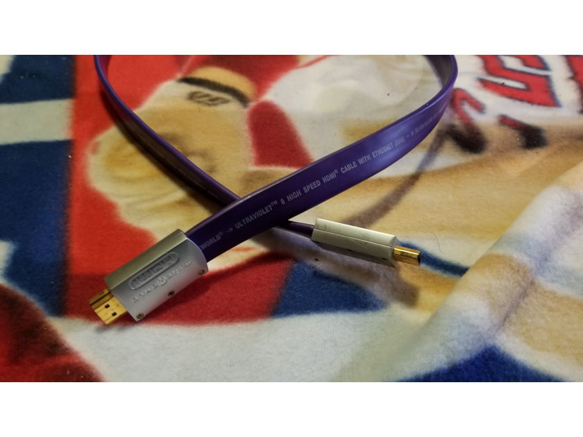 Wireworld Ultraviolet 6 HDMI cable 1 meter free ship no fees