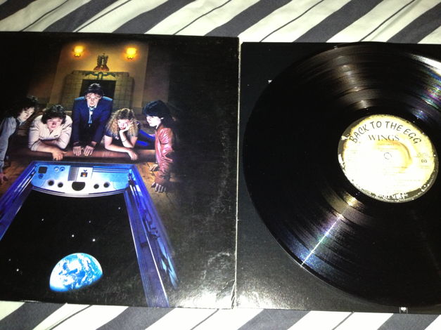 Wings(Paul McCartney) - Back To The Egg LP NM Promo Sta...